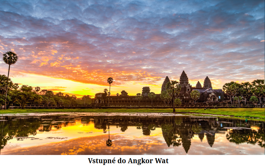 Vstupné do Angkor Wat