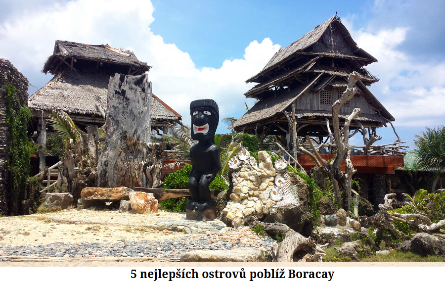 5 nejlepších ostrovů poblíž Boracay